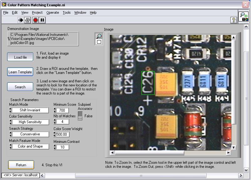 Labview Screenshot