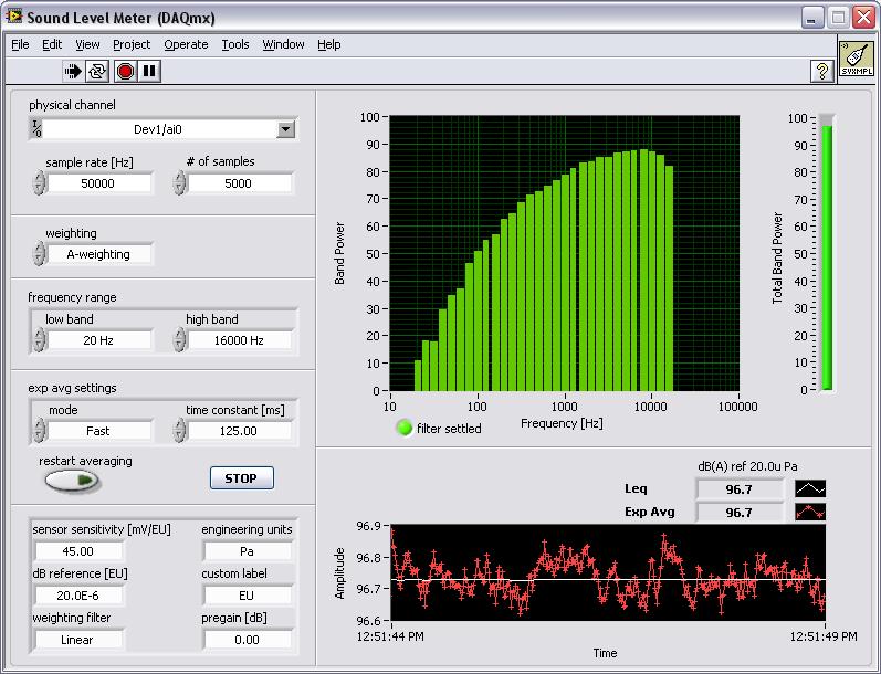 sound level meter  software