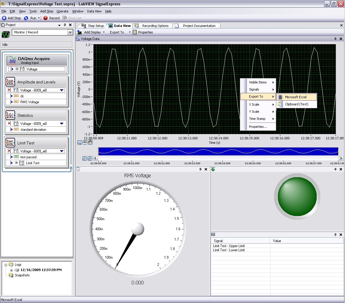 Choosing the Right Data Logging Software from National Instruments