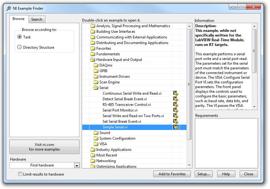 How to Do a Serial Loopback Test National Instruments