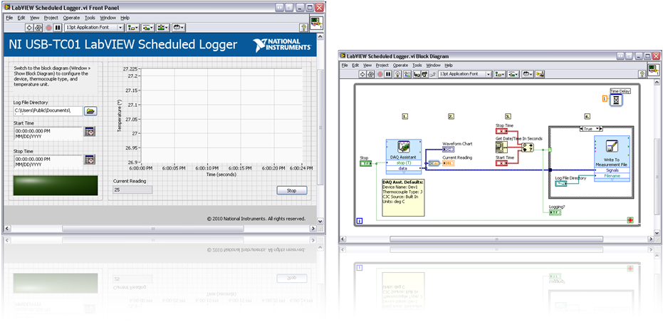 Customizing the NI USB-TC01 Scheduled Logger - National Instruments