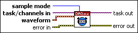 DAQmx Timing (Use Waveform)