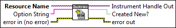 RFmxInstr Initialize NIRFSA