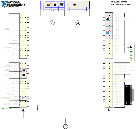 The Virtual NI ELVIS II Schematic - Multisim Help - National Instruments